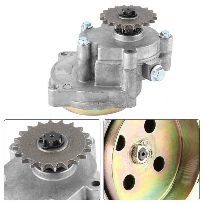 Gearbox Clutch Gear Reduction Transmission Box For 2-stroke Mini Atv 20t 43-49cc Engine