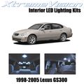 Xtremevision Lexus Gs300 Gs400 Gs430 1998-2005 12 Pieces Cool White Premium Interior Led Kit Package Installation Tool 