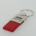 Dantegts Ford Escape Red Leather Car Fob Key Chain Ring