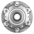 A-premium Front Wheel Bearings And Hub Assembly Compatible With Honda Passport 2002 Isuzu Axiom 2002-2004 Rodeo 4wd W 6-lug