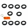 Xljoy 10 Pcs Crank Case Crankshaft Oil Seal 25x41 25x6 For 5 5hp 6 Honda Gx160 Gx200