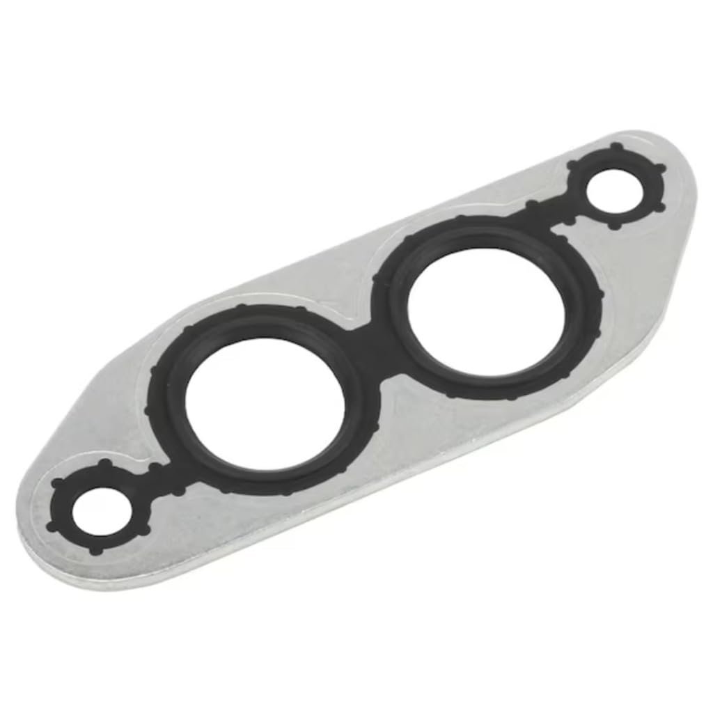 Engine Oil Cooler Gasket For Chevy Express 25 2018 2025 Square Rim 0 566 Inside Diameter 0 096 In Thickness Black Plastic