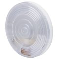 Roadpro Rp4064w White 4 Round Sealed Back-up Light With 3-prong Connector 