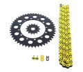 Kawasaki Klx300 Klx 300 Yellow Chain And Sprocket Black 14 48 110l