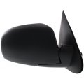 Passenger Side Door Mirror For Hyundai Santa Fe 2007 2008 2009 2010 2011 2012 Power Heated Glass Black Textured Replaces 