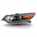 Black Housing Oe-style Projector Headlight Headlamp Assembly For 2009-2014 Acura Tsx Xenon Hid Model Driver Side 
