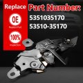 Front Hood Lock Latch Assy For 1996-2002 4runner Replace Part Number 53510-35170 Weather Resistant Metal Mechanical Yh-429