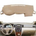 Dashboard Cover Mat Pad Custom Fit For Toyota Corolla 2003 2004 2005 2006 2007 2008 Dash Cap Carpet Protector Beige Z01 