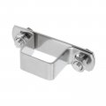 Uxcell U Shaped Connector Bracket 30mm X 304 Stainless Steel Bar Security Holder Brackets For Door Window Shed Closed Strut