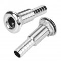 Barbed Hose Thru Drain Stainless Steel-hull Fitting Barb Marine Thru