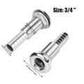 Barbed Hose Thru Drain Stainless Steel-hull Fitting Barb Marine Thru