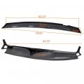 G-plus Dash Cover Cap Compatible With 2002-2005 Dodge Ram 1500 2500 3500 Instrument Panel 2 Pcs Grey