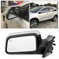 Ecotric Heated Power Mirror Puddle Light Compatible With 2011-2014 Ford Edge Replace For Fo1320500 Memory Spotter Left Driver