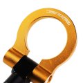 Auto Dynasty Billet Aluminum Racing Front Tow Hook Compatible With Honda Fit 2009 2010 2011 2012 2013 M18 X 2 5 Orange