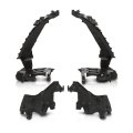 Headlight Mount Bracket Support Base Plate 4pcs Kit For Audi A4 S4 B8 2008-2012 For Allroad 2010-2012 