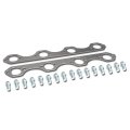 Aluminum Exhaust Manifold Header Gasket Set Compatible With 87-96 Ford F150 F250 Bronco 5 8l V8 Ohv
