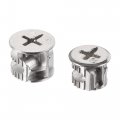 Uxcell 15pcs 15mm Dia 20pcs 13mm Furniture Cam Lock Nut Connector Fittings