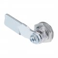 Uxcell Tubular Cam Lock 18mm Cylinder Length Flat Fits Up To 1 4-inch Thick Panel Slotted Key 4pcs