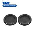 12pcs Rubber Grommets 1-4 8 38mm Drill Hole 1-1 4 30mm Id Double Sided Plugs Ring Gasket For Firewall Cable Wire Protecting