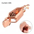 Uxcell Battery Test Clip 40 Amp Spring Clamp Replacement For Automotive Car Copper 2pcs