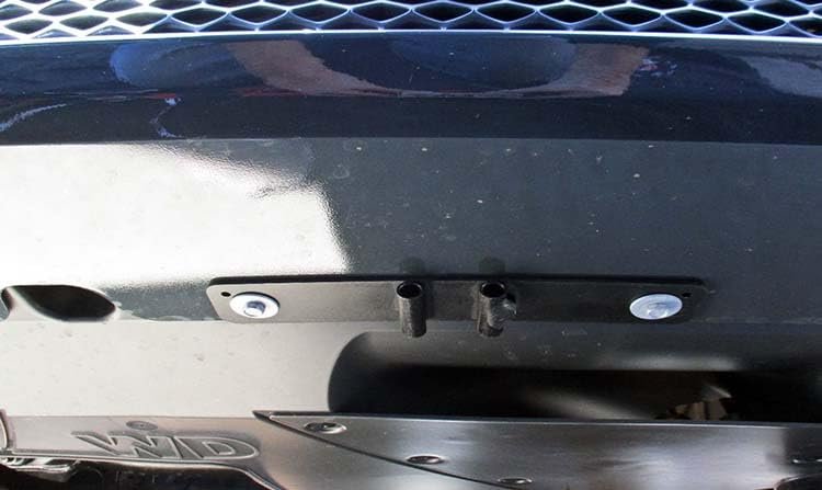 Sto N Sho Front License Plate Bracket For 2021-2023 Dodge Durango Hellcat With Adaptive Cruise Sns284a