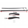 Side Skirts Rocker Panels Guard Pair Zr1 Style For 2005-2013 Chevrolet Corvette C6 Z06 05-13 Wide Body Models With Mud Flaps
