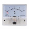 Uxcell Analog Current Panel Meter With Pulse Dc 0-20a 85c1 64x60x56mm For Circuit Testing Gauge