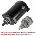 Caltric Starter And Drive Bendix Compatible With Sea Doo 950 Rx Di X Seadoo 951cc 2000-2003
