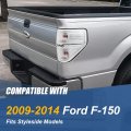 Factory Style Rear Tail Lights Brake Lamps Assembly With Reverse Lamp Compatible Ford F-150 Fleetside Bed 2009-2014 Driver And