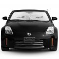 Ipick Image For Nissan 350z Dual Panels Easy Folding Windshield Sun Shade Universal Fit