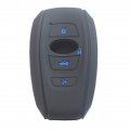 Kcpros 2pcs Rubber Silicone 4 Buttons Smart Key Fob Cover Case Skin Protector Keyless With Keychain For Subaru Ascent Brz