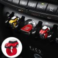 Car Darshboard Ornaments Sticker Engine Start Stop Cover Power Control Pushbutton Switches Decorative Ring Circle Interior