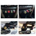 Car Darshboard Ornaments Sticker Engine Start Stop Cover Power Control Pushbutton Switches Decorative Ring Circle Interior