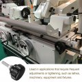 Uxcell 4 Set M5 X 20mm Male Thread Knurled Knobs Thumb Screws With Nuts Washers Clamping Knob Grip 25mm Plastic Head Hand
