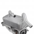A-premium Engine Oil Cooler Assembly Compatible With Mercedes-benz C32 Slk32 Amg 2002-2004 C 2005-2007 Clk55 2001-2006 3 2l 5