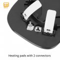 X Autohaux Mirror Glass Heated With Backing Plate Passenger Side Right Rear View For Volvo C30 S40 V50