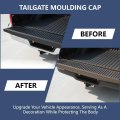 Pit66 Tailgate Molding Cap For Chevy Silverado Fleetside Base Sl Models 1999-2007 Gmc Sierra Not Fit Stepside Trucks Gm1909102