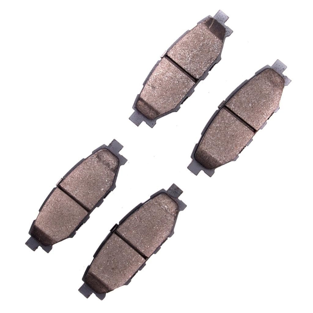 Disc Brake Pads For Subaru Xv Crosstrek 2013 2014 2015 Front 4000 Hybridynamic Series 0 54 Inner Thickness 4 35 In Pad Width