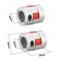 Uxcell 2pcs Shaft Coupling 16mm To Bore L35xd30 Flexible Coupler Joint For Servo Stepped Motor