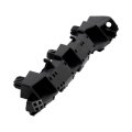 Bumper Cover Retainer Passenger Side For Subaru Crosstrek 2016 2017 Replacement Su1033101 And 57707fj141 Black Standard Plastic