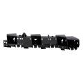 Bumper Cover Retainer Passenger Side For Subaru Crosstrek 2016 2017 Replacement Su1033101 And 57707fj141 Black Standard Plastic