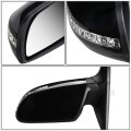 Auto Dynasty Ni1320220 Ni1321220 Pair Oe Style Powered Turn Signal Side View Door Mirror Compatible With Altima Sedan 07-12