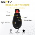 Ocpty 2 Remotes Key Fob For Jeep Grand Cherokee Commander 2008-2010 M3n5wy783x