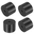 4 Pcs Rubber Spacers 50mm Od X 8mm Id 40mm Height Round Anti Vibration Spacer Bushing Grommets 