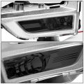 Driving Fog Lights With Silver Bezel And Switch Compatible Ni2592139 Ni2593139 Driver Passenger Side Smoke Lens