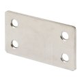 Sentry Supply 658-4034 Alcove Clips For Restroom Partitions 1 4 In Offset Cast Stainless Steel Satin Finish Single Pack 