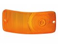 Auto Krafters Compatible Replacement For Parking Lamp Lens Lh Or Rh Front Turn Signal Light Amber 1960-63 Comet 1961-63 Meteor 