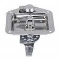 T Shape Handle Lock Tools Stainless Steel Folding T-handle Latch Box Keys Kit For Truck Trailer Car Camp 