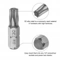 Uxcell Torx Bits 1 4 Inch Hex Shank 25mm Length Magnetic Screwdriver T30 Screw Driver Bit S2 Alloy Steel