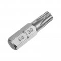 Uxcell Torx Bits 1 4 Inch Hex Shank 25mm Length Magnetic Screwdriver T30 Screw Driver Bit S2 Alloy Steel